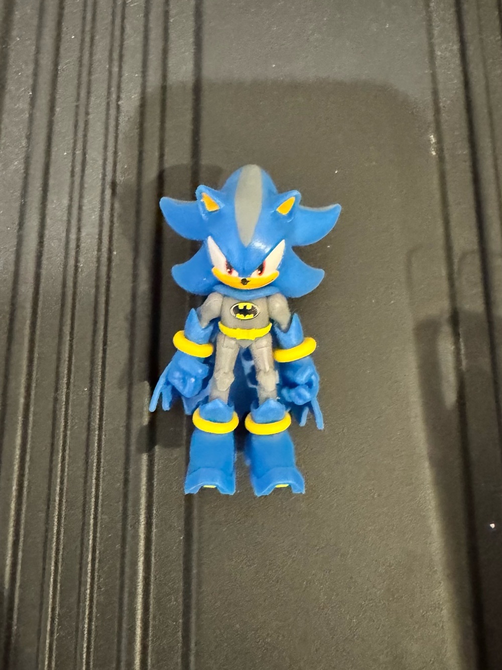Small Blue Batman Kids Action Figure - Batman Inspired